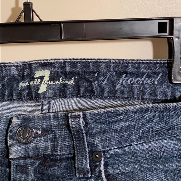7 for All Mankind “A” pocket Jeans - Picture 8 of 9